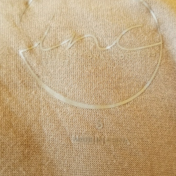 3/$20 INC Taupe Sleeveless Top with Sparkling Sequins - Picture 5 of 6